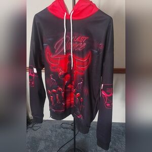 Garment One Size Large Mens Black And Red Michael Jordan Last Dance Hoodie